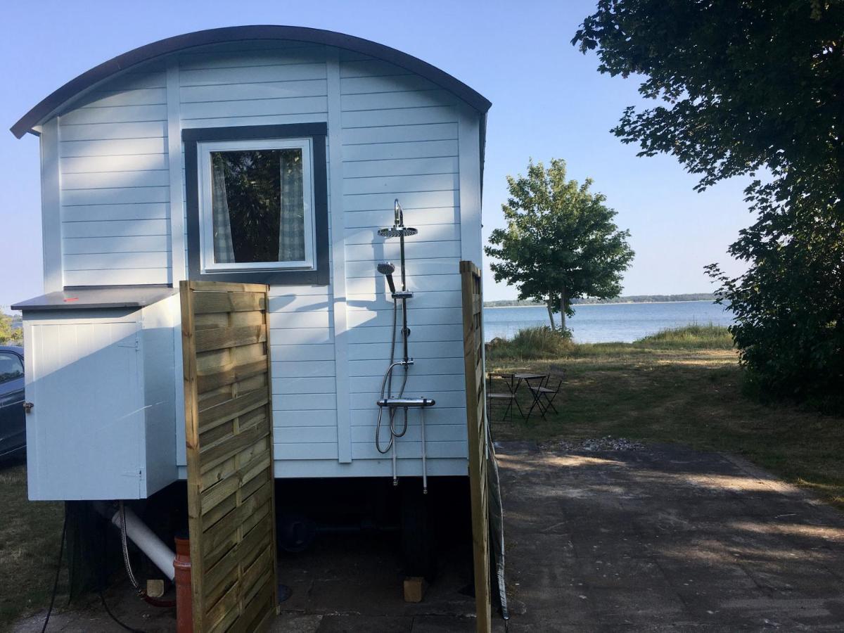 Tiny Beach House Barkelsby Buitenkant foto