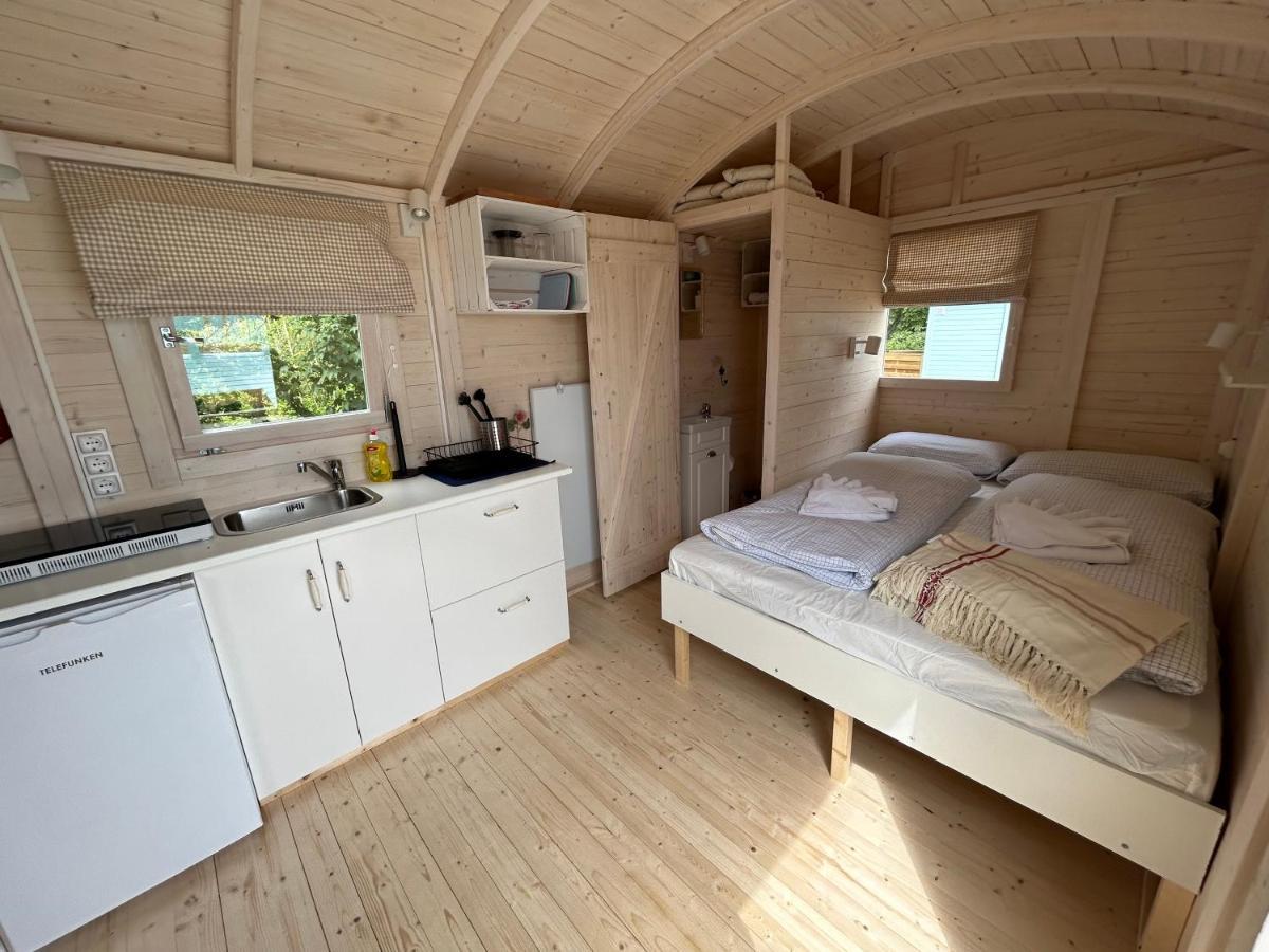 Tiny Beach House Barkelsby Buitenkant foto