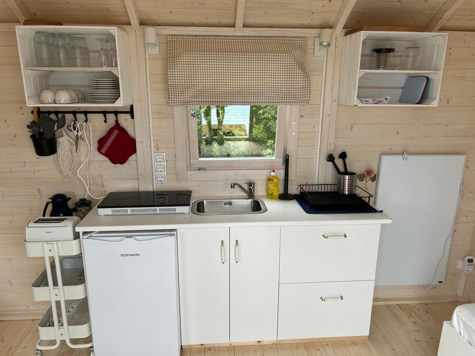 Tiny Beach House Barkelsby Buitenkant foto